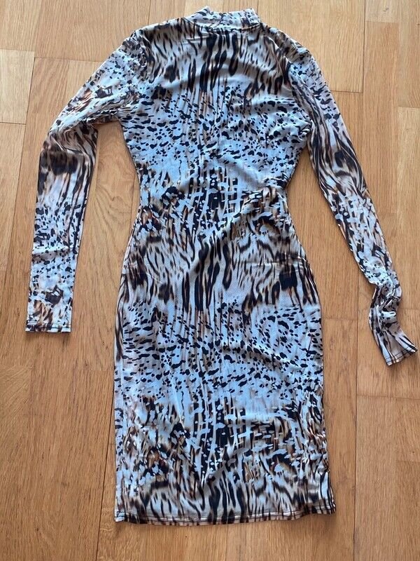 Karen Millen Snake Print Jersey Mini Dress Größe Größe 38