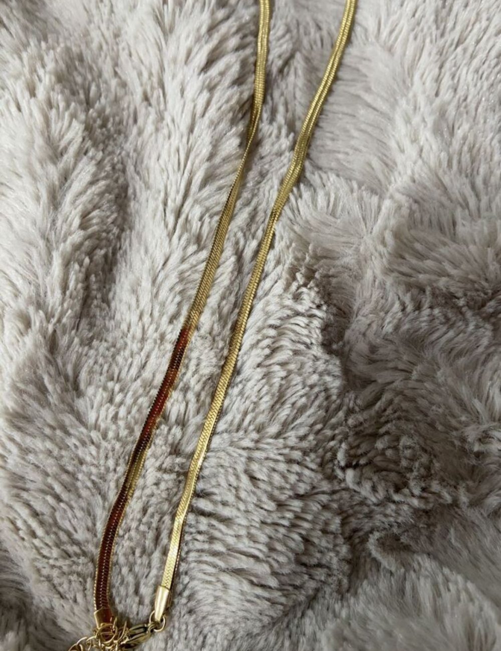 Luamaya Kette Gold wasserfest vergoldet 