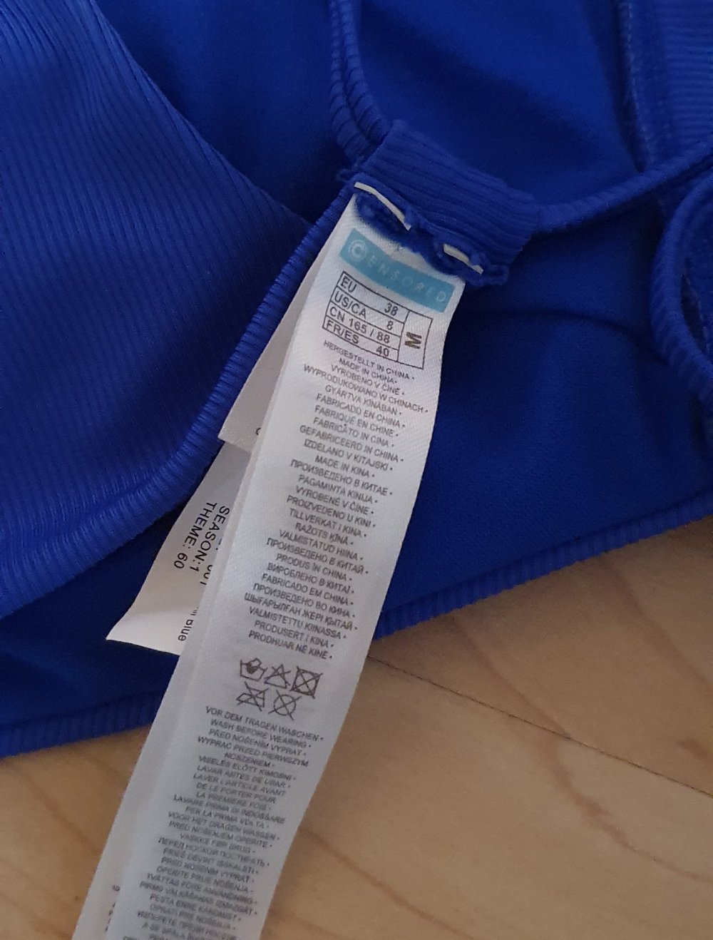 Bikinioberteil ?Ensored