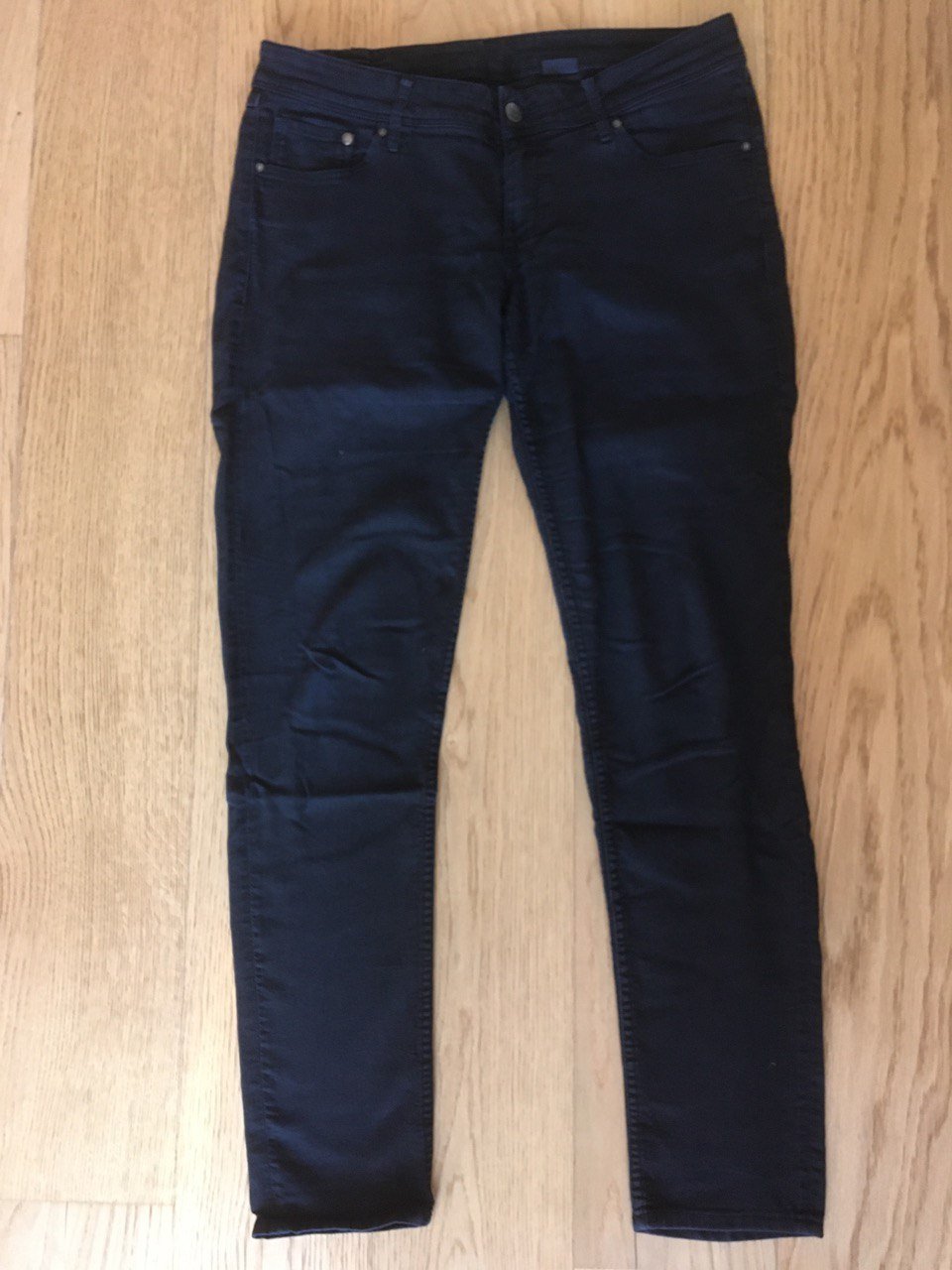 Schwarze leichte Jeans