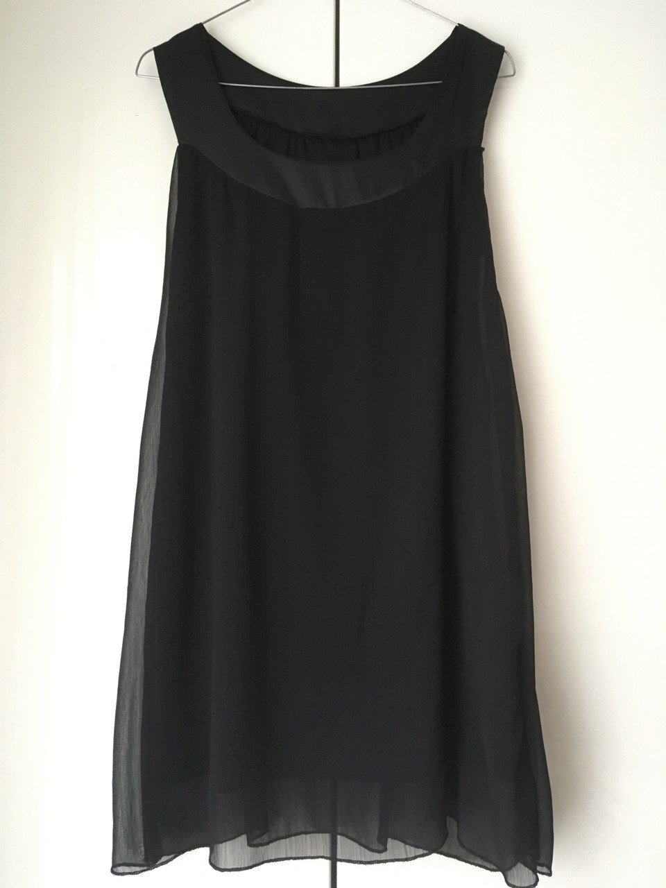 Schicke schwarze Tunika / lange Bluse / Mini-Kleid?