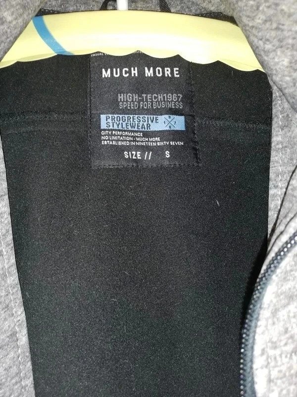 graue Softshelljacke Gr.S