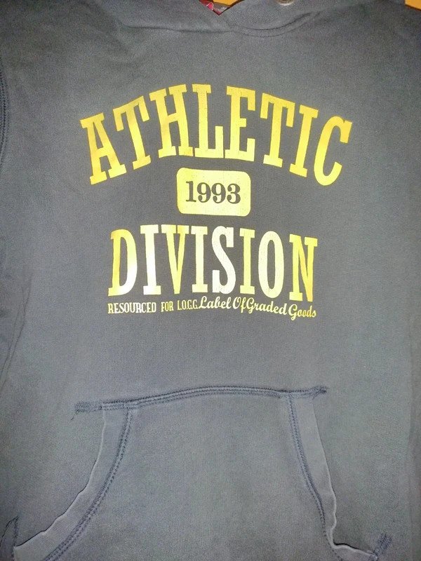 schwarzer Hoddie Gr.S