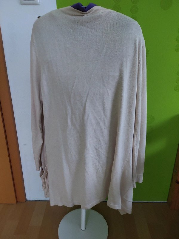 beige Strickjacke Gr.M