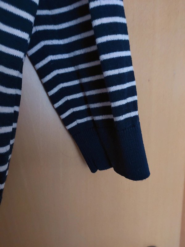 gestreifter Rollkragenpullover Gr.XL