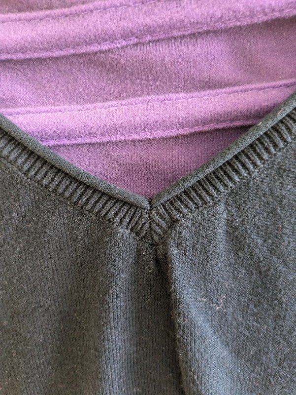 dunkelblauer Pullover Gr.44/46