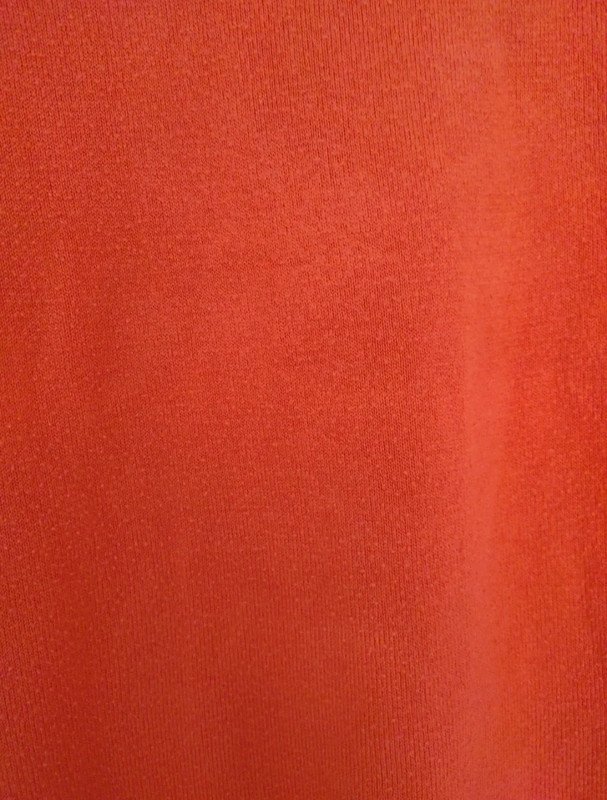 orangener Pullover Gr.L