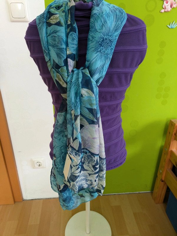 buntes leichtes Tuch NEU!