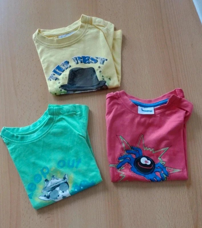 3 T-Shirts Gr.74/80
