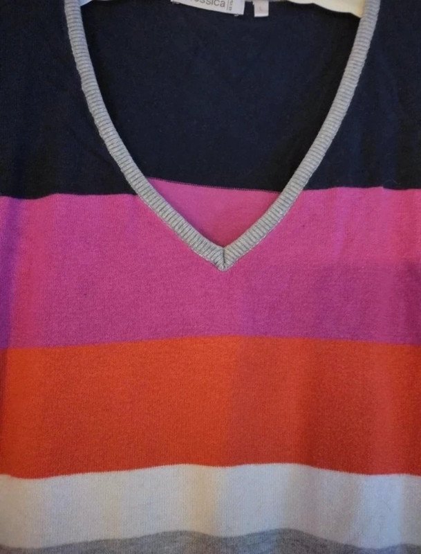 gestreifter Pullover Gr.L