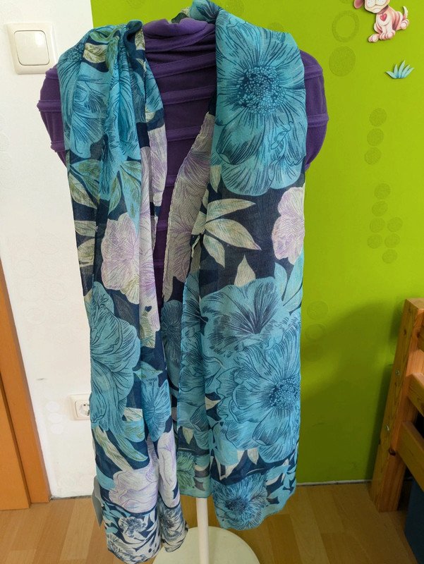 buntes leichtes Tuch NEU!