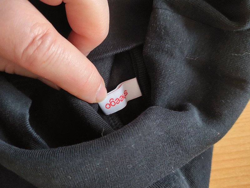 Schwarzer Rollkragenpullover Gr.44/46