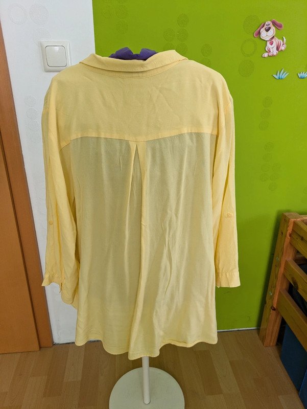 gelbe Bluse Gr.48