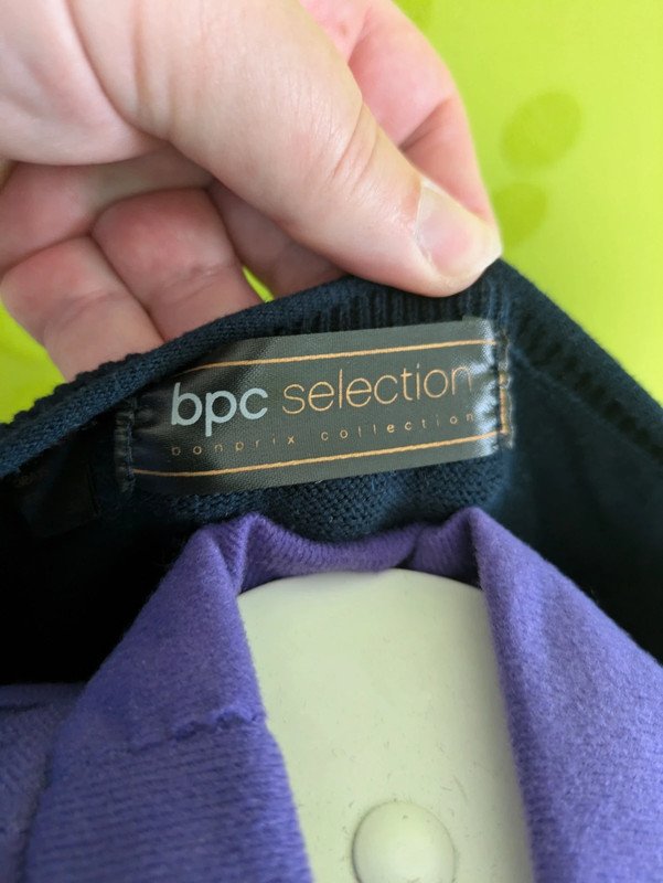 dunkelblauer Pullover Gr.44/46