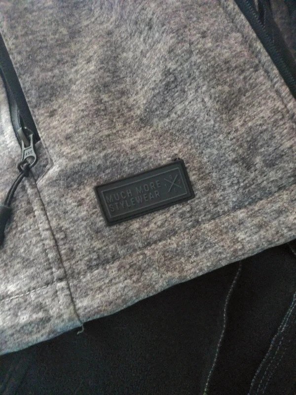 graue Softshelljacke Gr.S