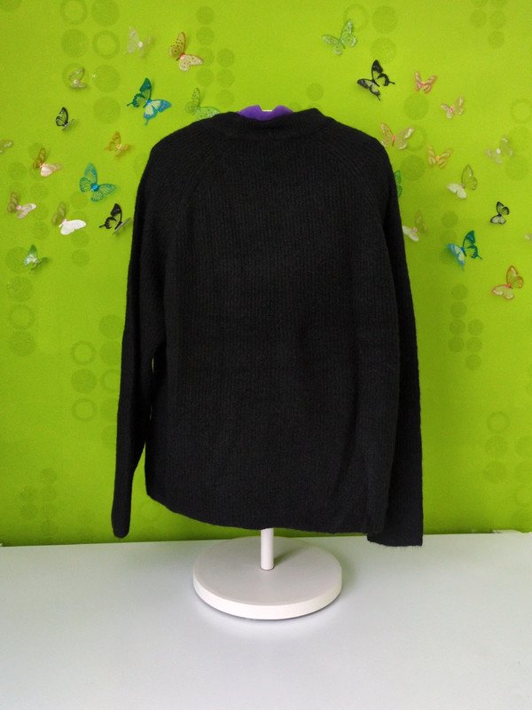 schwarzer Pullover Gr.42/44