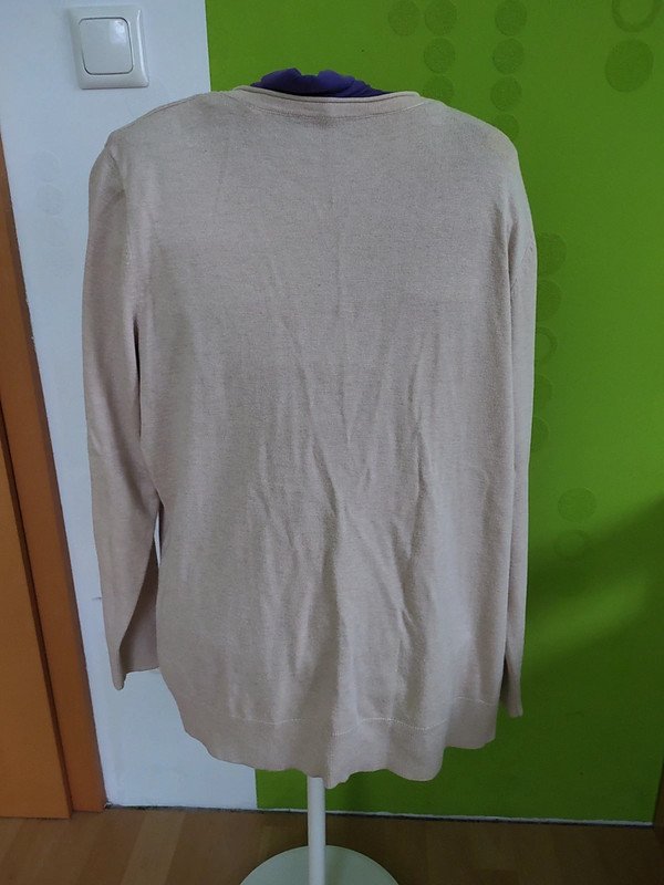beige Strickjacke Gr.44