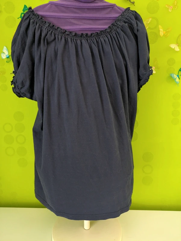 blaue Bluse Gr.XL