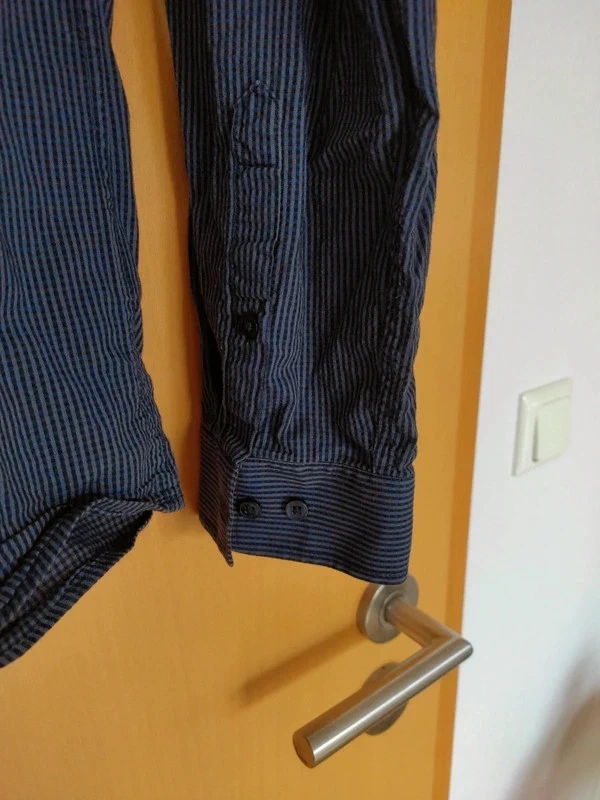 kleinkariertes blaues Hemd Gr.M