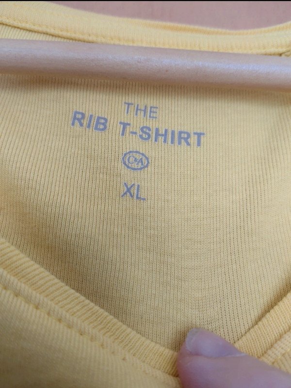 gelbes T-shirt Gr.XL