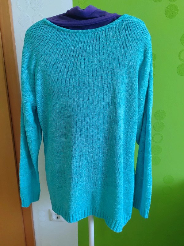 blauer Pulli Gr.44/46 /L