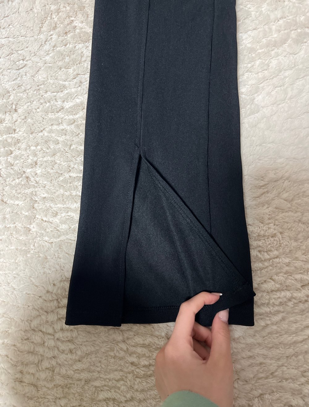 Leggins mit Schlitz vorne