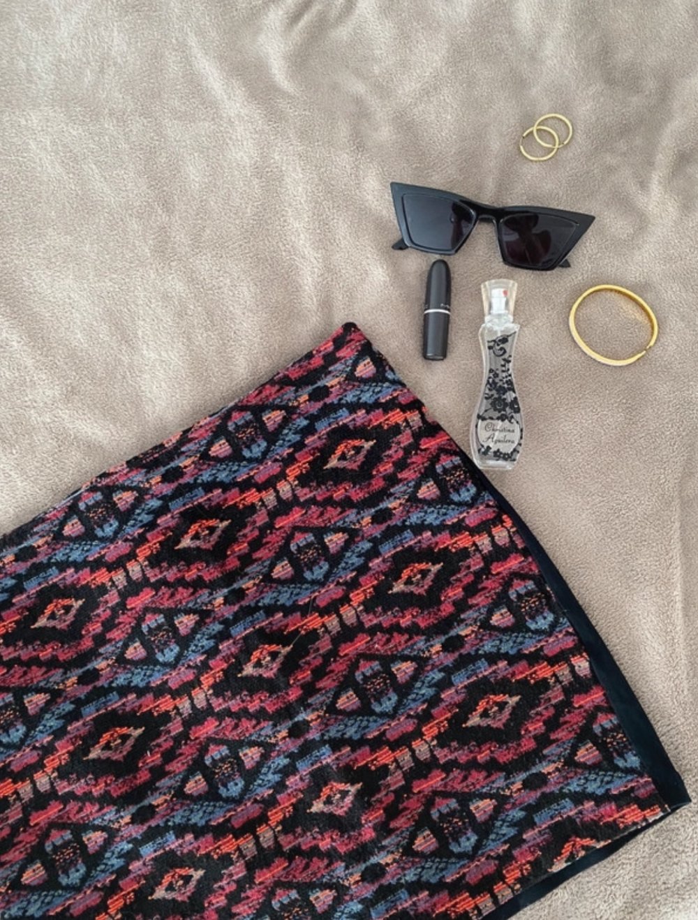 Minirock mit muster strechy