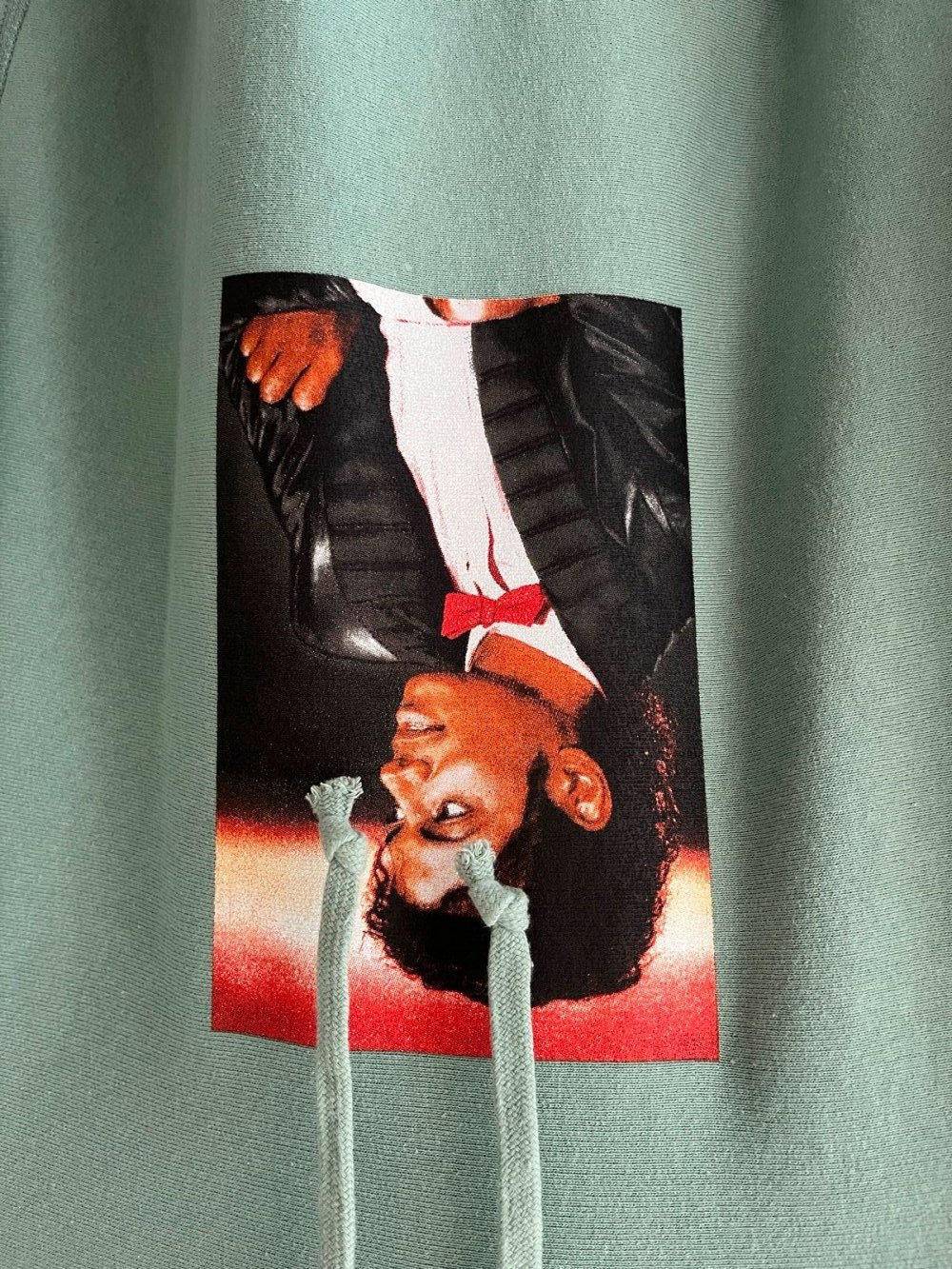 Supreme X Michael Jackson MJ Photo Hoodie Seafoam grün L Neu