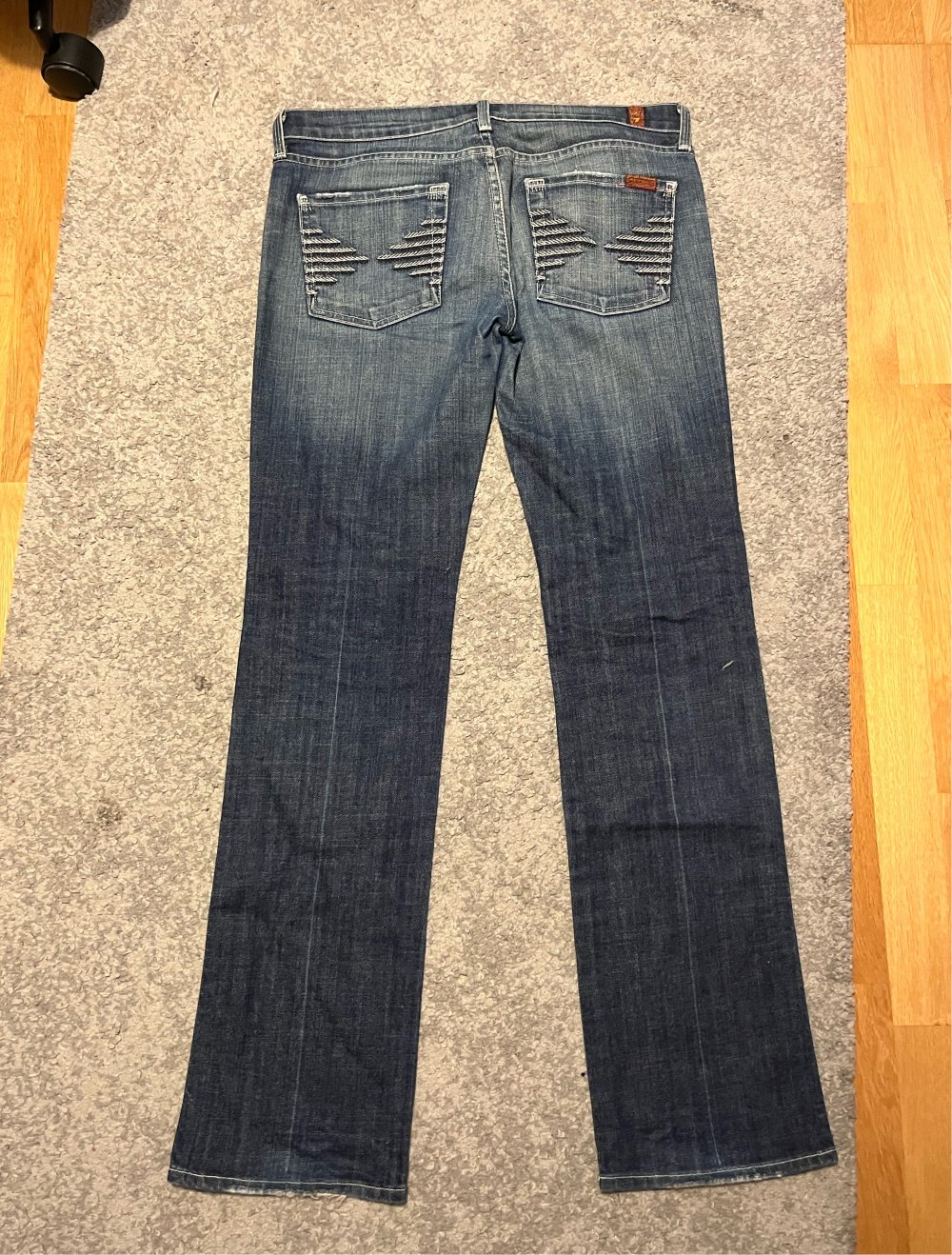 7 for all mankind low waist hose