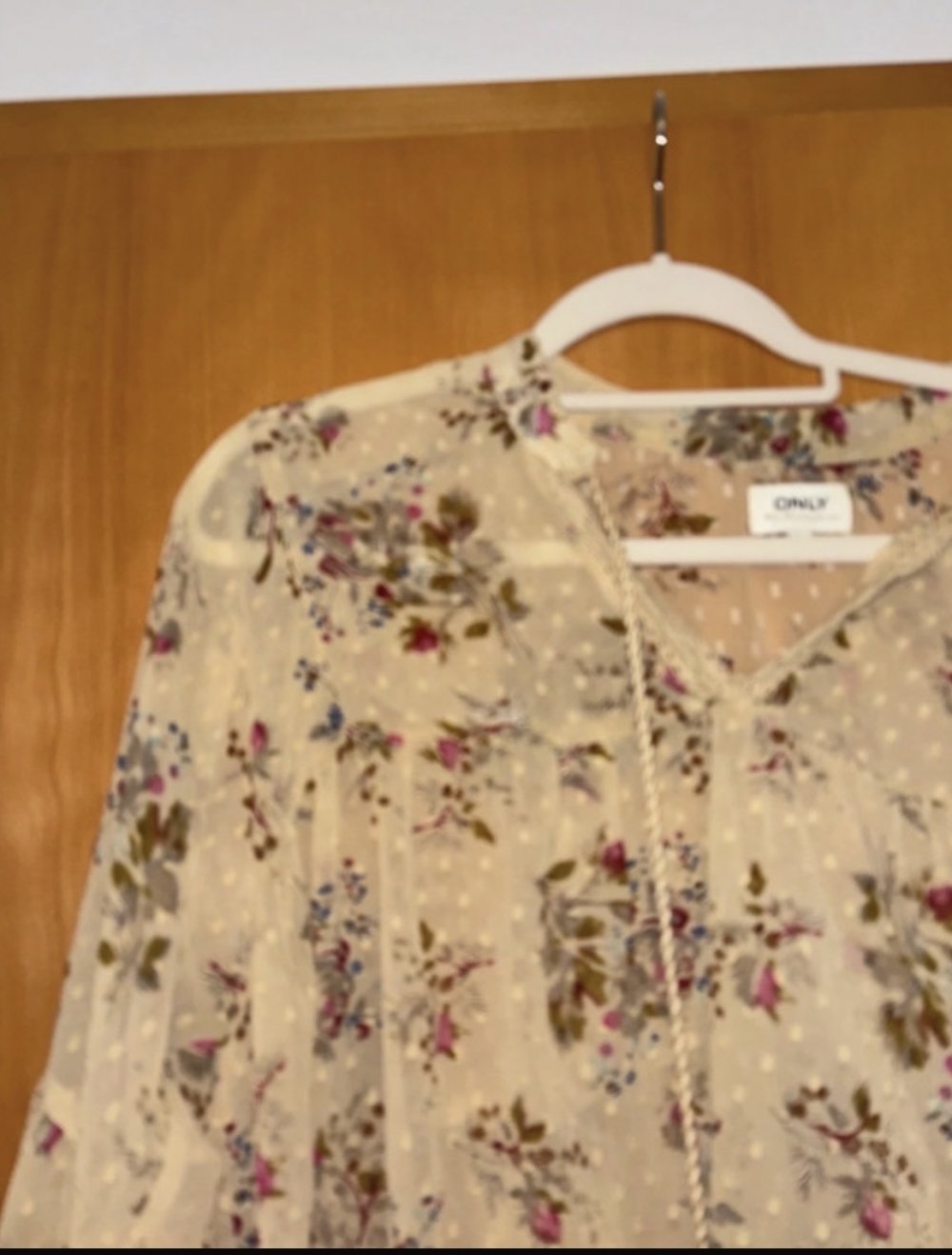 Bluse mit Blumen