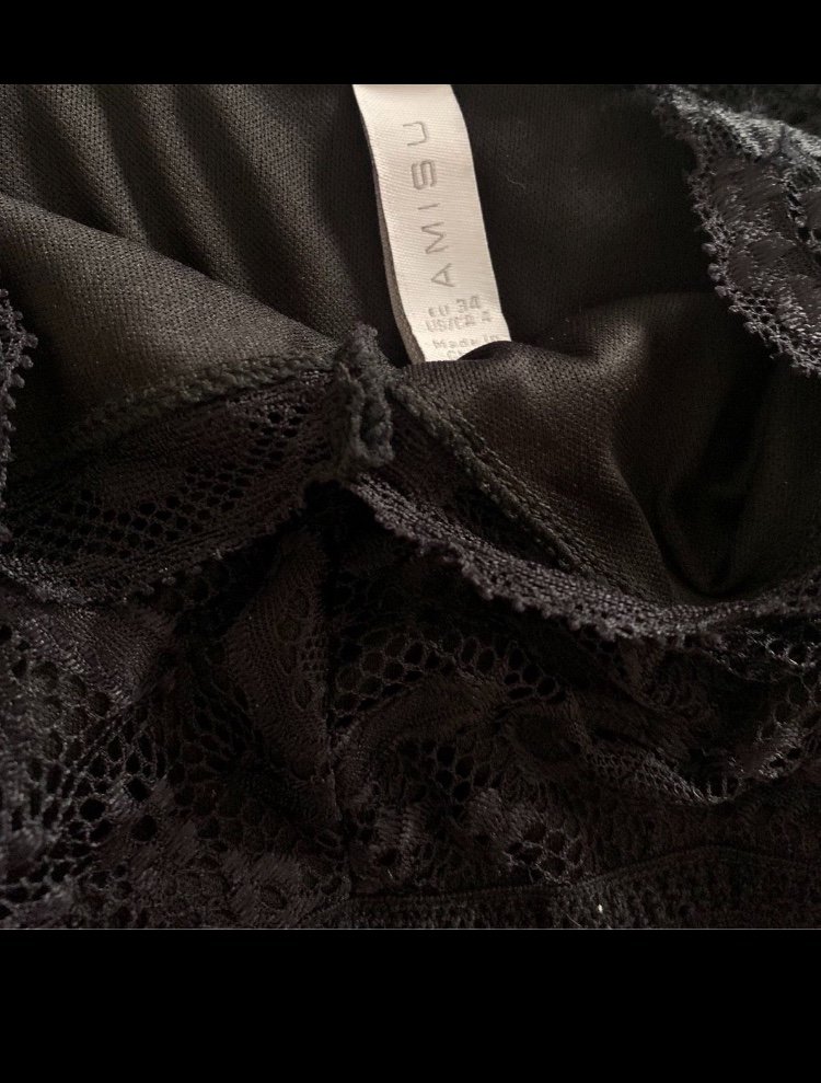 kurzer Jumpsuit schwarz  XS