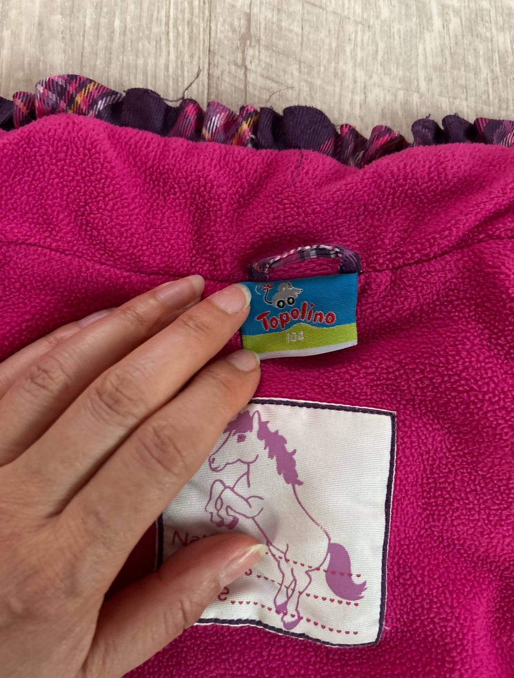 Eine sehr schöne, warme Weste für den Herbst oder Frühling