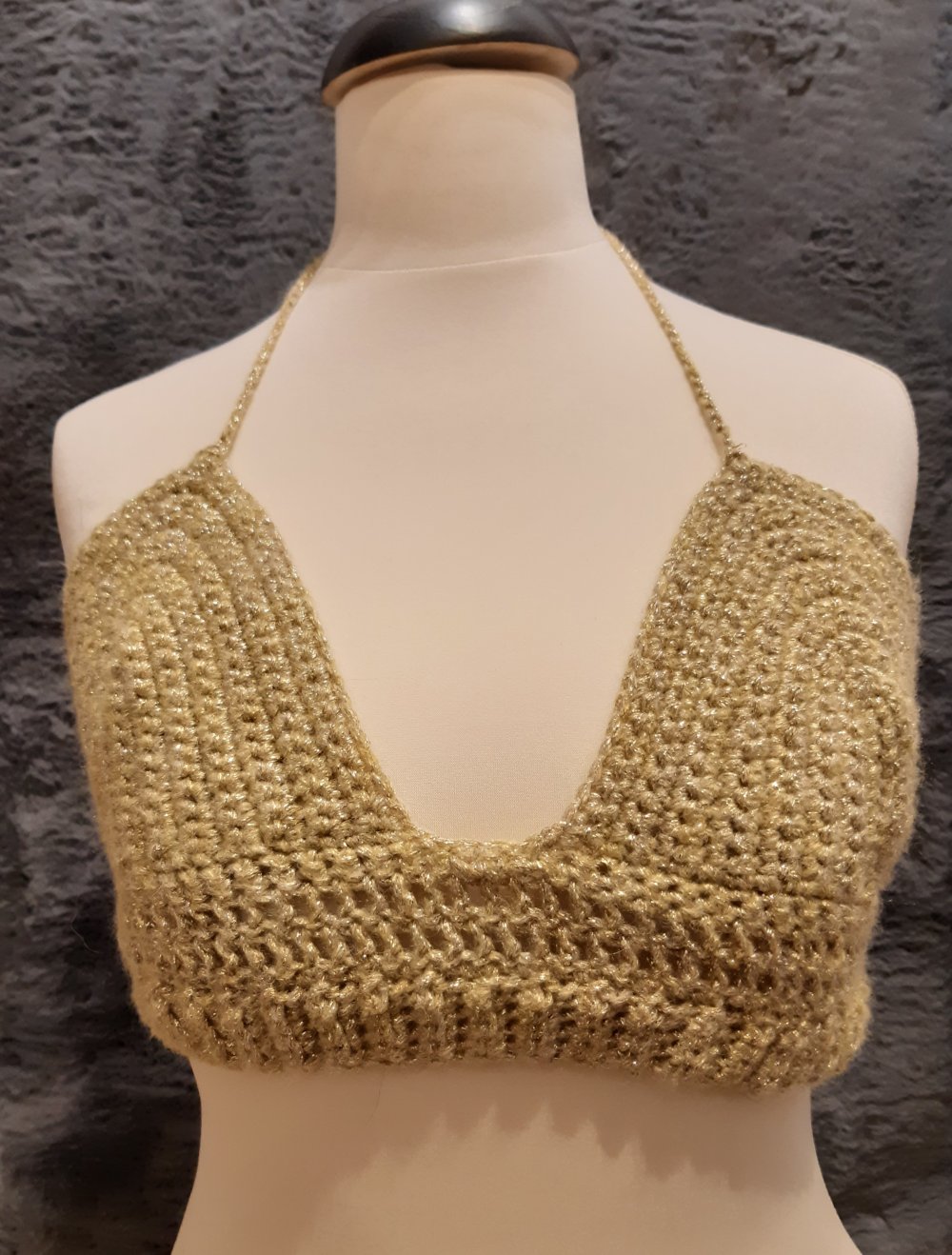 sommerliches top aus Wolle