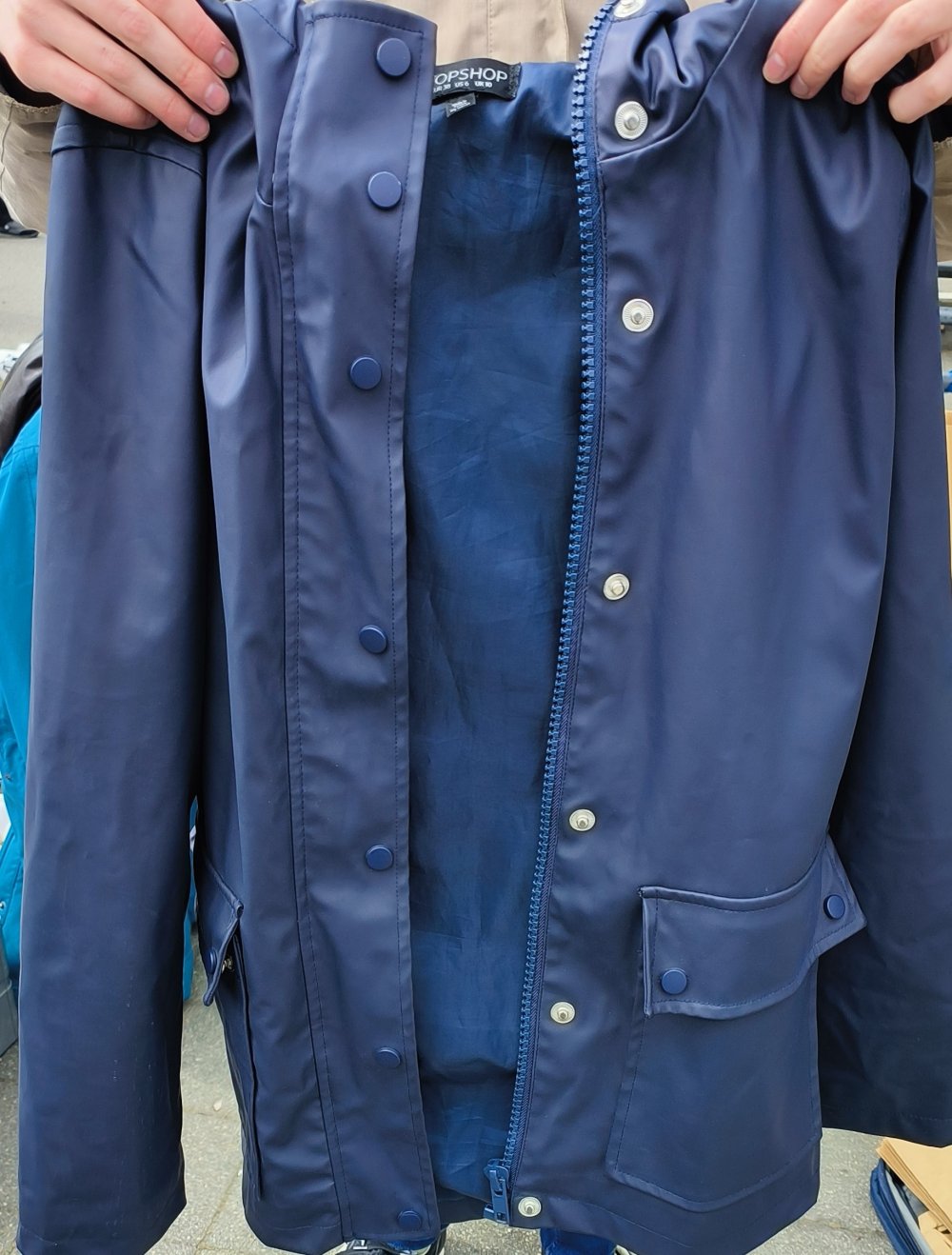 Topshop Regenjacke Größe 38