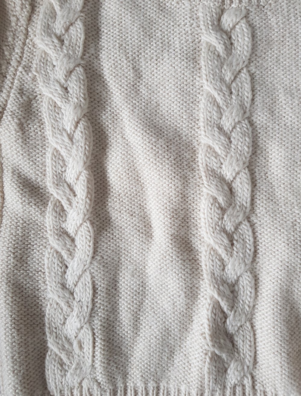 WKDY Grobstrick Pullover mit Zopfmuster