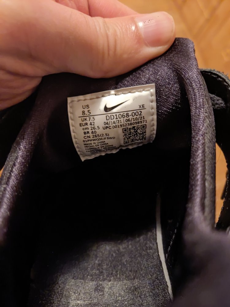 Nike Air Huarache Triple Black 2021