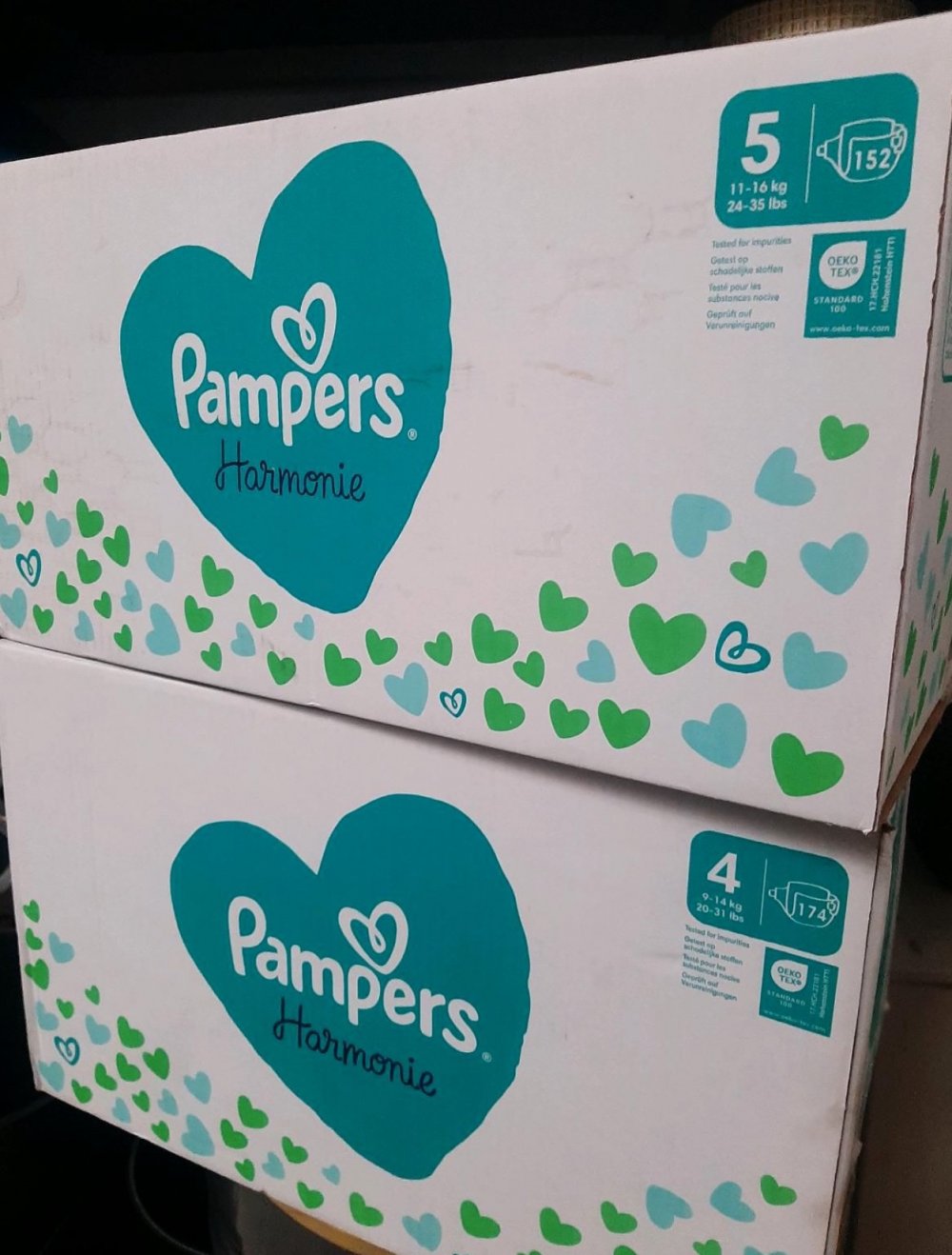 Pampers gr. 4&5