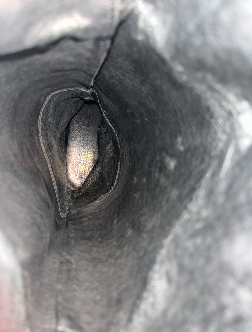 Moschino Lederstiefel Stiefel Größe 40 schwarz