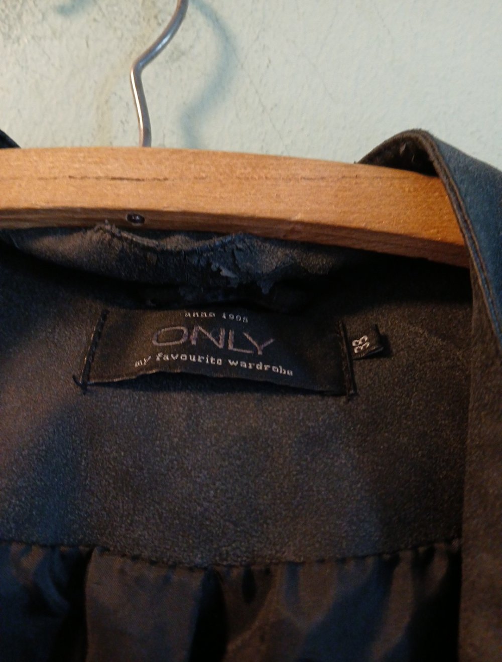 Kunstlederjacke only