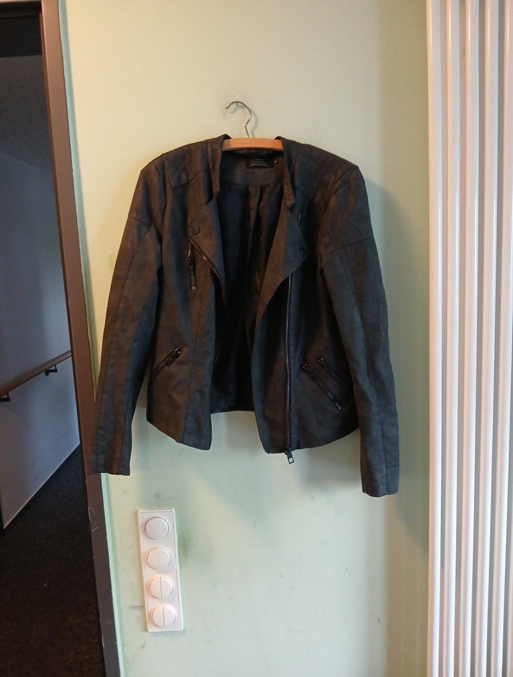 Kunstlederjacke only