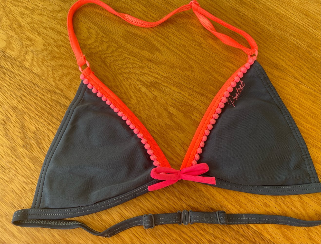 Bikini blau/rosa