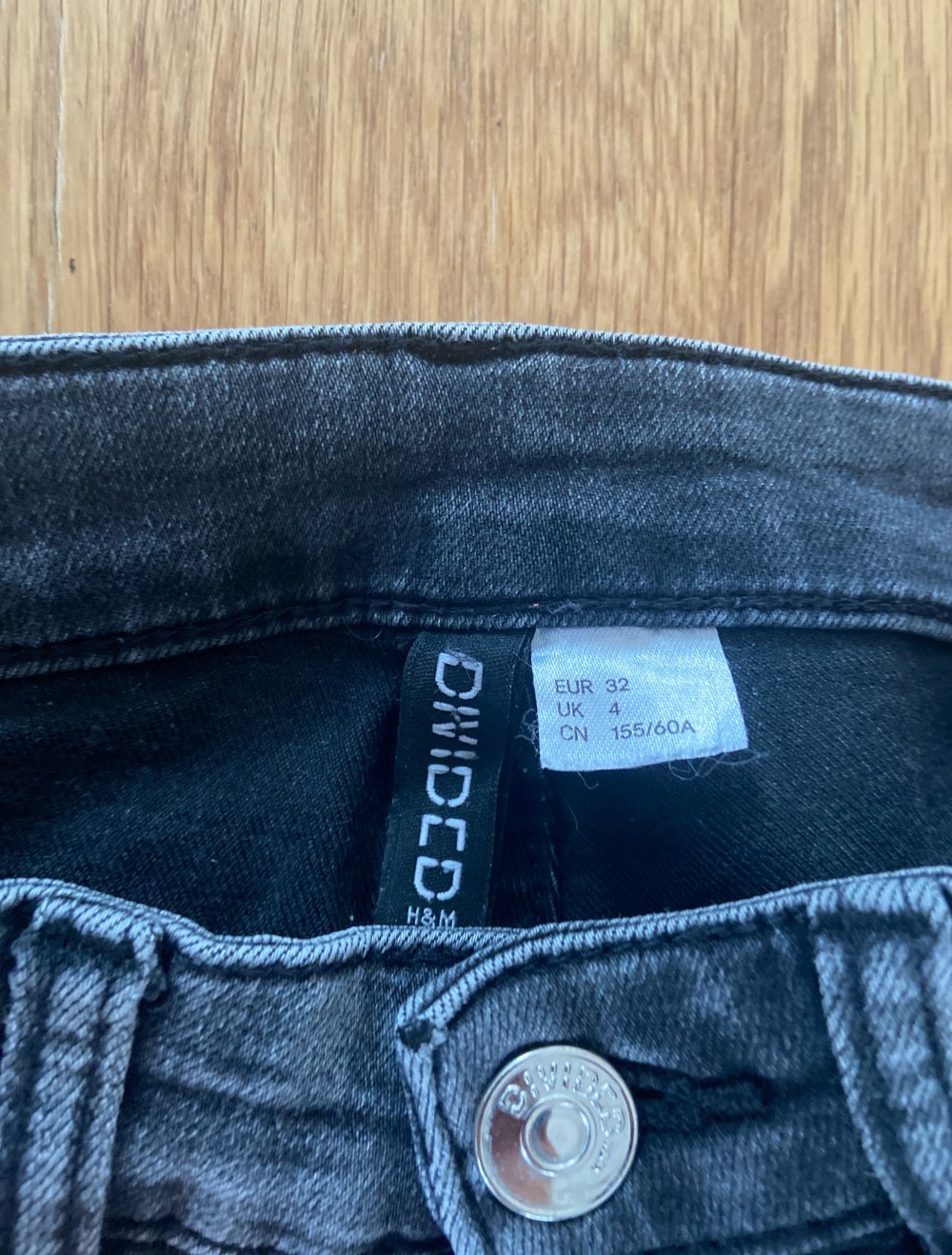 Jeans Schwarz/ grau  Mädchen