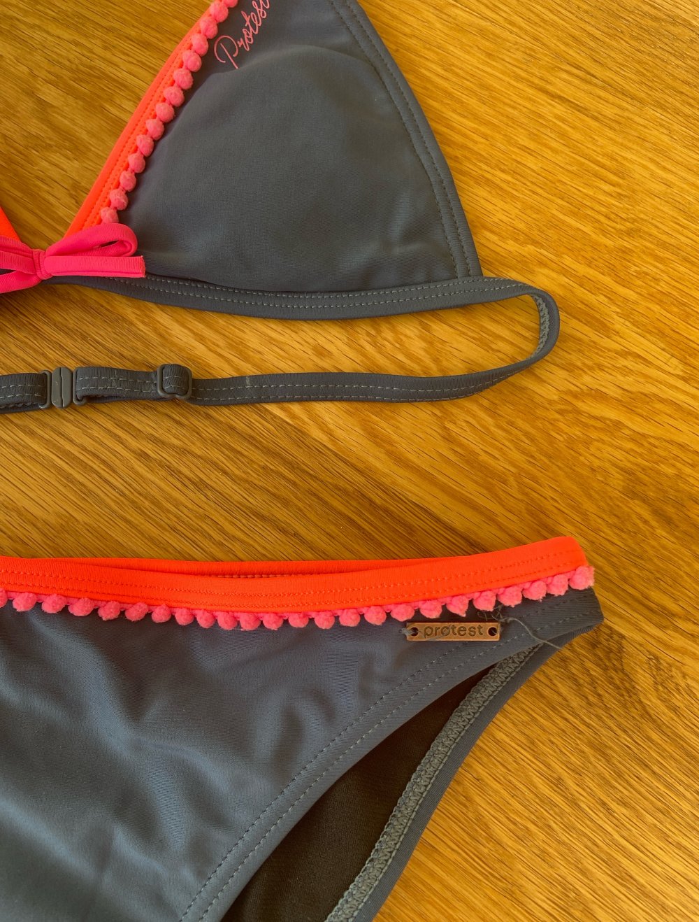 Bikini blau/rosa