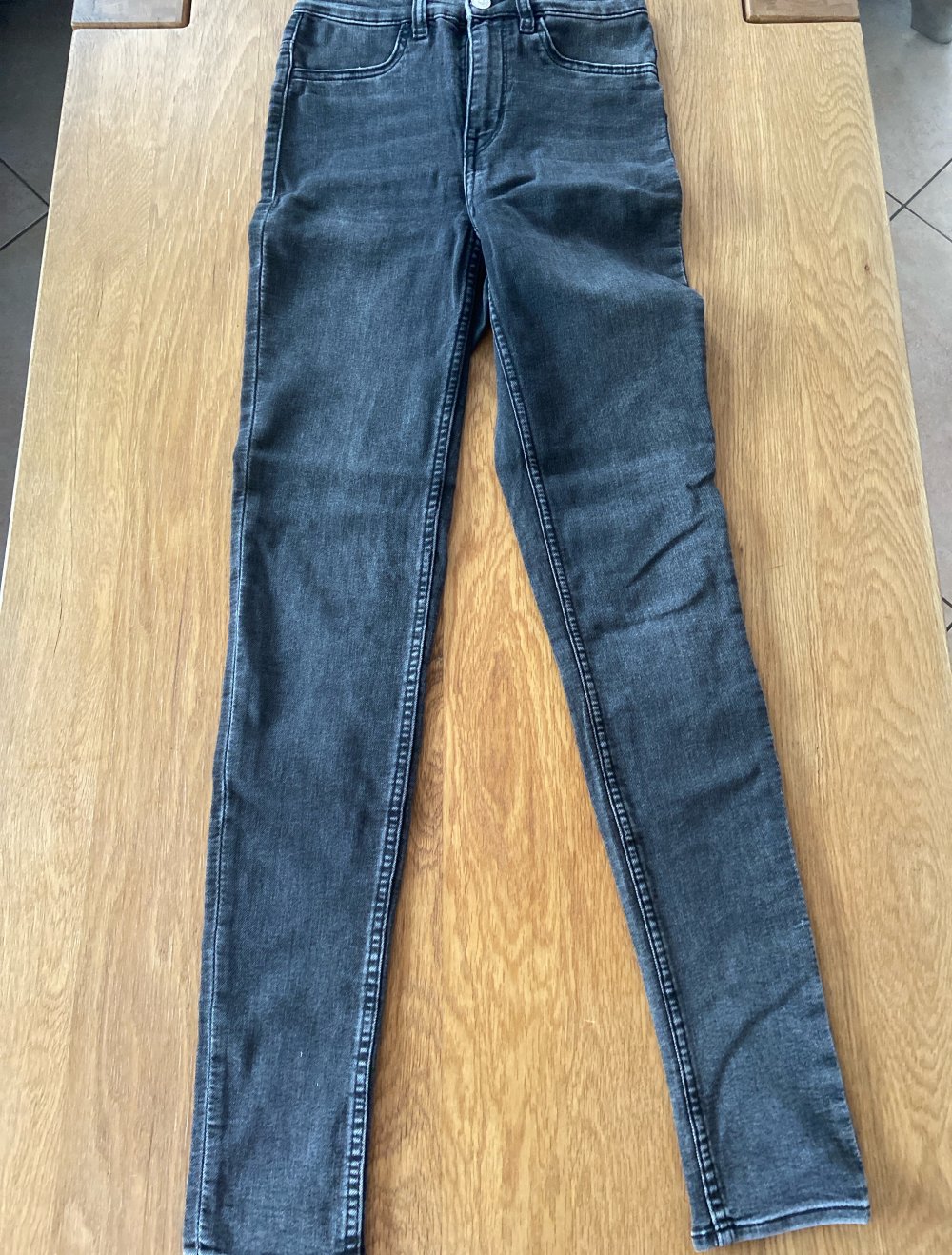 Jeans Schwarz/ grau  Mädchen