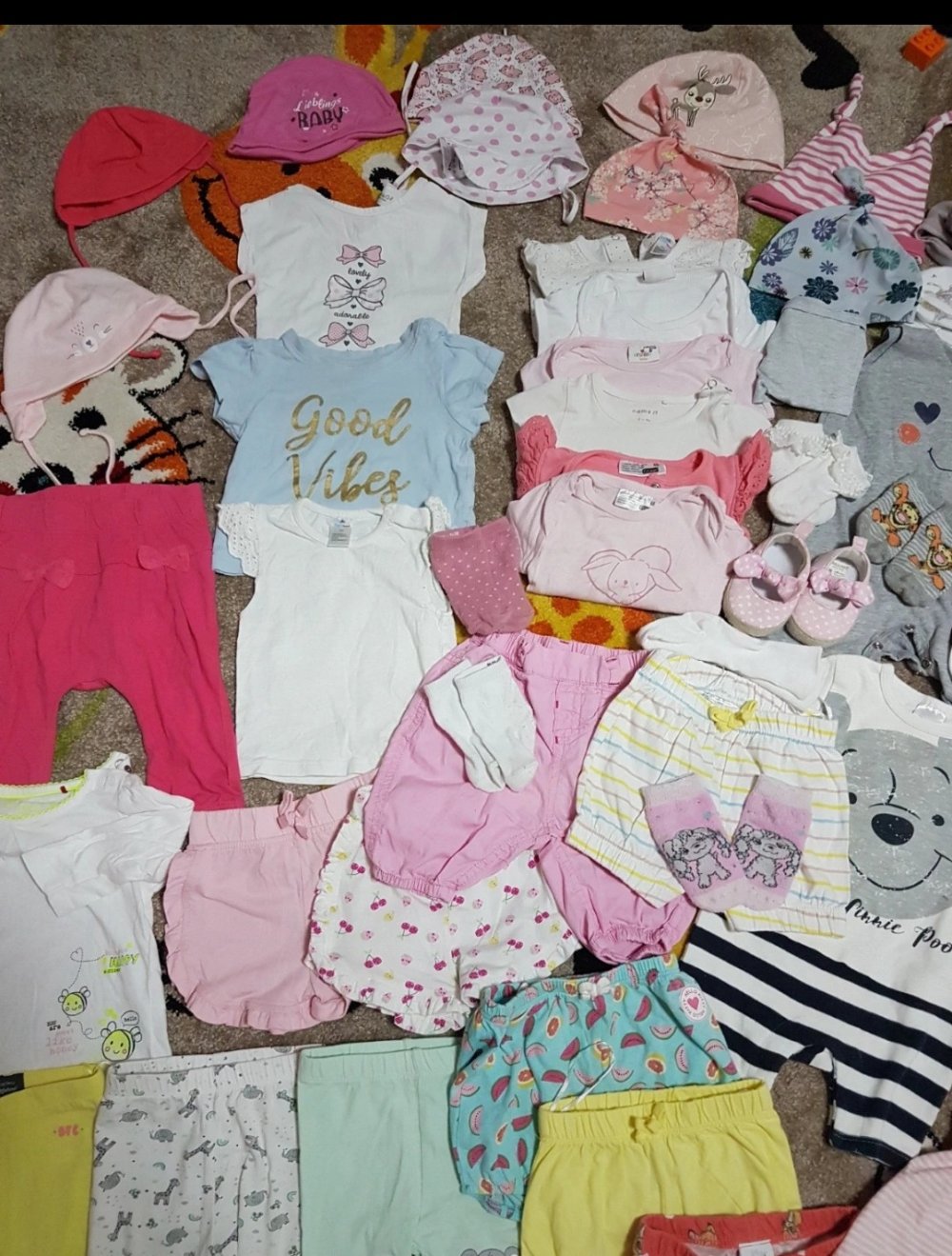 Kleidungspaket Mädchen Sommer 62/68