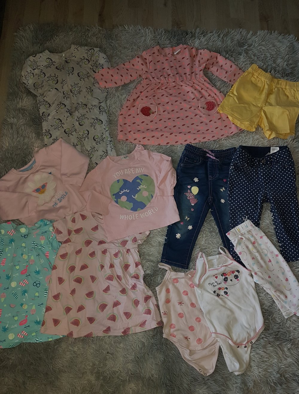 Kleidungspaket Mädchen 80