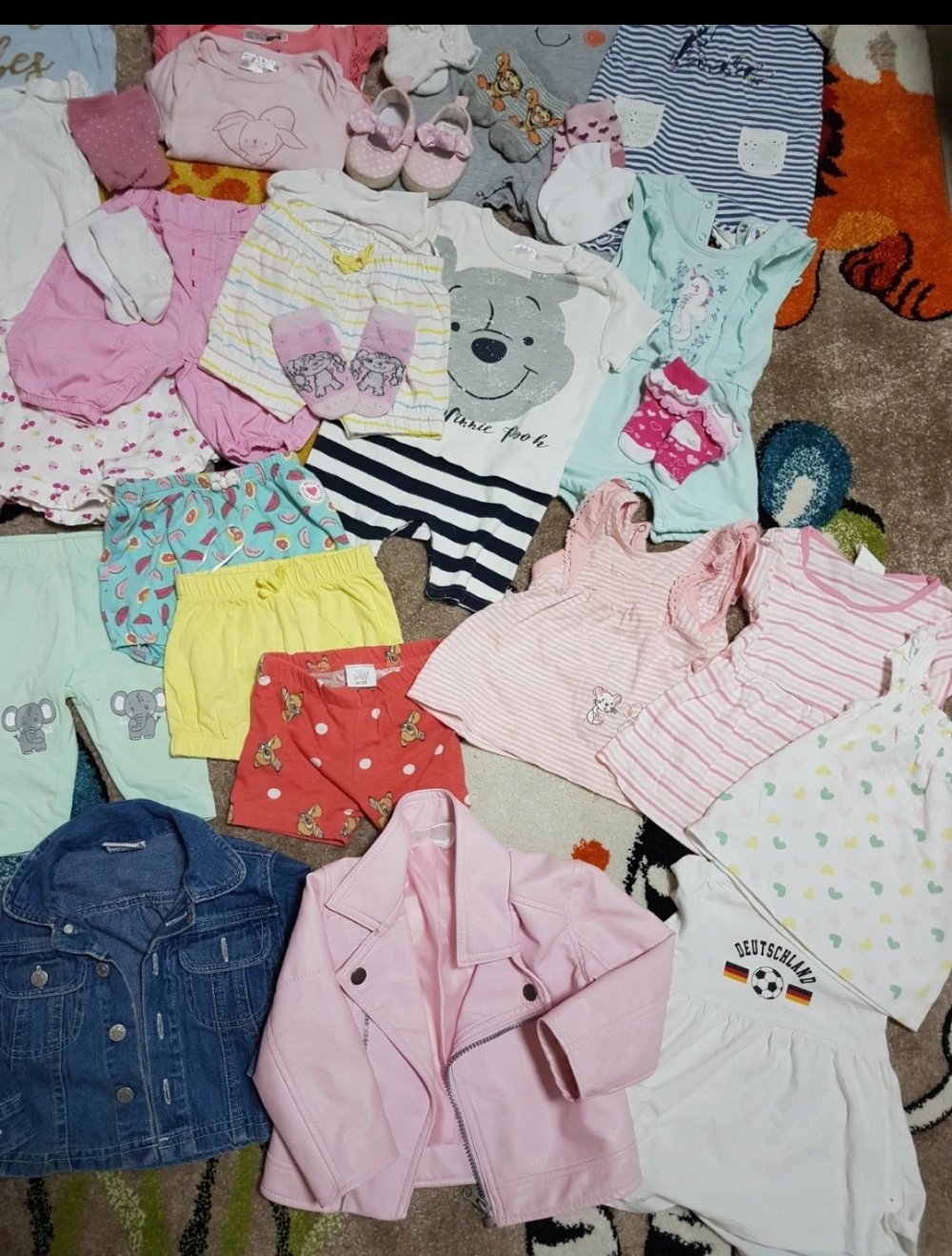 Kleidungspaket Mädchen Sommer 62/68