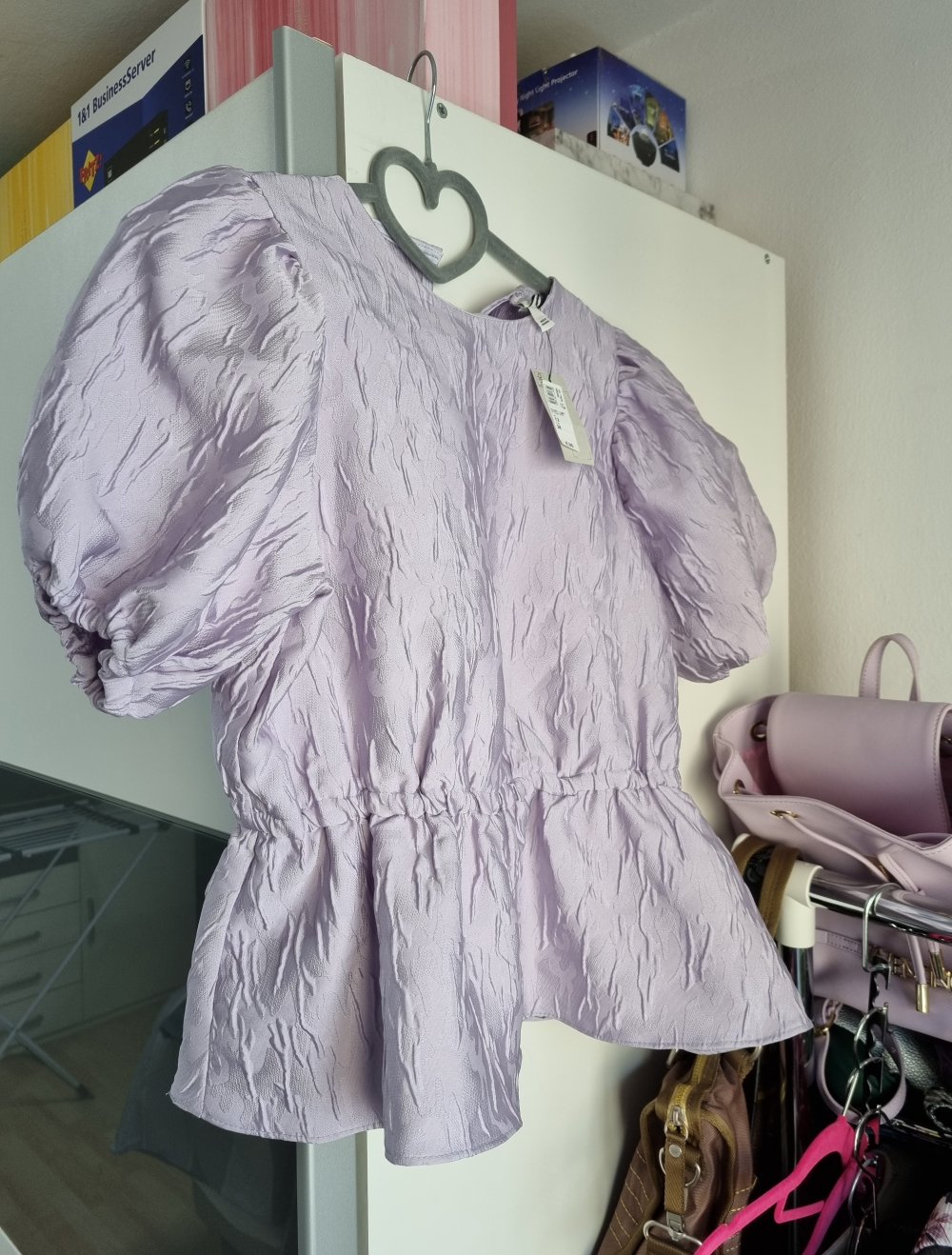 Neu! river Island Bluse 38 Peplum top