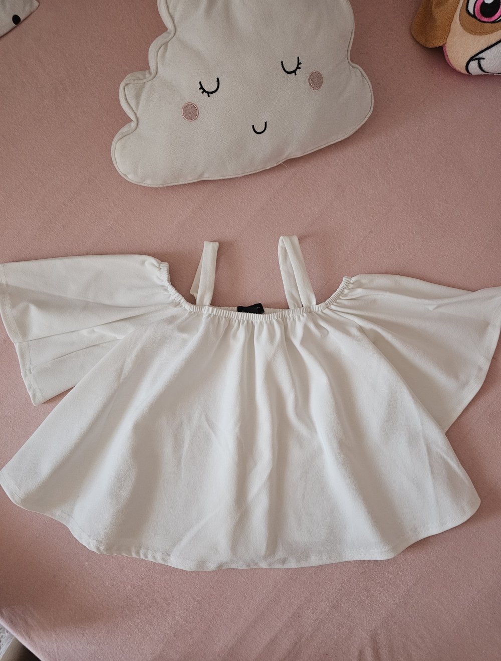 Fledermaus Ärmeln bluse / T-shirt, Größe 32