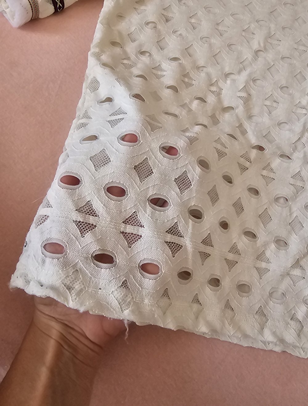sommer Bluse / Tunika mit Spitzendetails, Fransen, nicht blickdicht (evtl. mit Top zu tragen oder ohne) Größe S/M